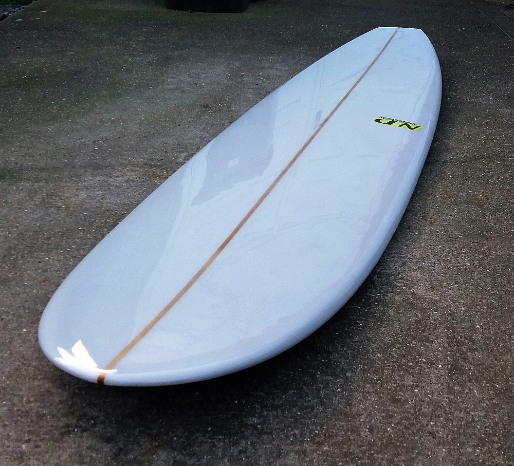Vintage Longboard Surfboard 102