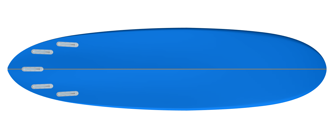 Intermediate surfboard